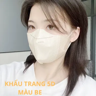 Khẩu trang 5D người lớn cao cấp chống UV chính hãng - 100 chiếc chỉ 60k 6