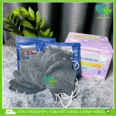 Khẩu Trang 5D Thịnh Phát Chính Hãng 3 Lớp Dễ Thở Kháng Khuẩn - Giảm 23% Chỉ 41.000đ/Set 200 Cái 17