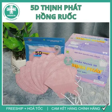 Khẩu Trang 5D Thịnh Phát Chính Hãng 3 Lớp Dễ Thở Kháng Khuẩn - Giảm 23% Chỉ 41.000đ/Set 200 Cái 18