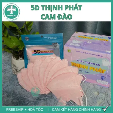 Khẩu Trang 5D Thịnh Phát Chính Hãng 3 Lớp Dễ Thở Kháng Khuẩn - Giảm 23% Chỉ 41.000đ/Set 200 Cái 19