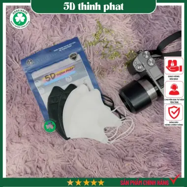 Khẩu Trang 5D Thịnh Phát Kháng Khuẩn - 3 Lớp Lọc Bụi Mịn Cao Cấp Giá Rẻ 32k/Cái 19 Khẩu Trang 5D Thịnh Phát Kháng Khuẩn - 3 Lớp Lọc Bụi Mịn Cao Cấp Giá Rẻ 32k/Cái 19