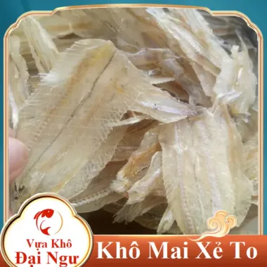 KHÔ CÁ MAI PHỦ MÈ TRẮNG GIÁ TỐT - 500GR/1KG - Ăn Vụn Rụm Mua Ngay!