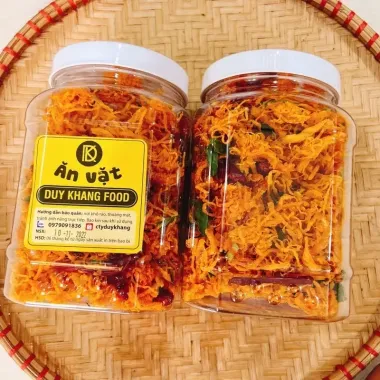Khô Gà Lá Chanh Nhà Làm 100% Thịt Gà Loại 1 - Giảm Giá Còn 47.628đ/Hộp 300G 500G 6
