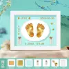 Khung In Dấu Chân Tay Bé - Lưu Giữ Kỉ Niệm Tóc Máu Cuống Rốn Giá Tốt 20
