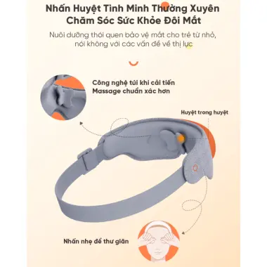 Kính Massage Mắt Trẻ Em Breo See 5K - Chườm Nóng 3 Chế Độ Thư Giãn Giá Tốt 2.250.000đ 6 Kính Massage Mắt Trẻ Em Breo See 5K - Chườm Nóng 3 Chế Độ Thư Giãn Giá Tốt 2.250.000đ 6