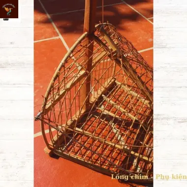 Lồng Bẫy Chim Chào Mào, Bẫy Khuyên 1 Mặt Trúc Già Cao Cấp Giá Rẻ 180k 7