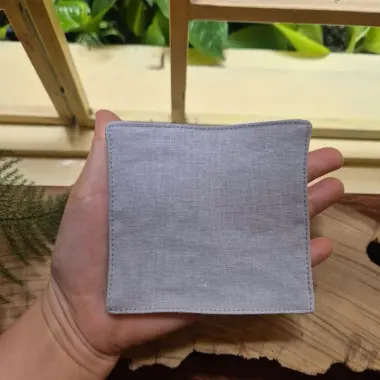 Lót Ly Vải Linen Decor Bàn Ăn Giá Rẻ Chỉ 20k - Khăn Lót Ly Đẹp 6