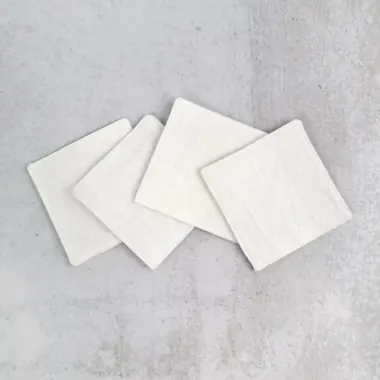 Lót Ly Vải Linen Decor Bàn Ăn Giá Rẻ Chỉ 20k - Khăn Lót Ly Đẹp 14