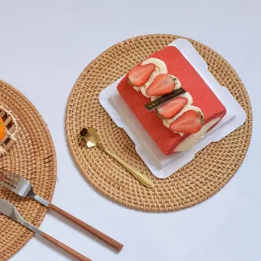 Lót Mây Trang Trí Bàn Ăn - Rattan Placemat - Giảm Giá Còn 12014đ - Lót Ly Cốc Nồi Chống Trượt 16