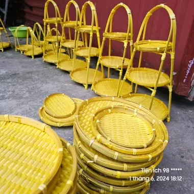 Lót Mây Trang Trí Bàn Ăn - Rattan Placemat - Giảm Giá Còn 12014đ - Lót Ly Cốc Nồi Chống Trượt 50