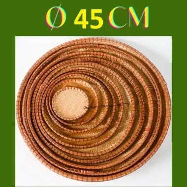 Lót Mây Trang Trí Bàn Ăn - Rattan Placemat - Giảm Giá Còn 12014đ - Lót Ly Cốc Nồi Chống Trượt 55
