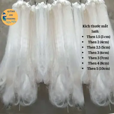 Lưới Đánh Cá 3 Màn Cao 75cm Dài 25-30m Giá Rẻ - Bắt Cá Nhỏ Đến To Tại Ao Hồ Sông Suối