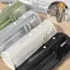 Lưới Dụng Cụ Trang Điểm Kép Túi Bảo Quản Bàn Chải Di Động Hộp Đựng Bàn Chải Dung Tích Lớn Đơn Giản Giá Đỡ Xô Du Lịch Túi Đứng
