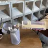 Lưới Dụng Cụ Trang Điểm Kép Túi Bảo Quản Bàn Chải Di Động Hộp Đựng Bàn Chải Dung Tích Lớn Đơn Giản Giá Đỡ Xô Du Lịch Túi Đứng 6