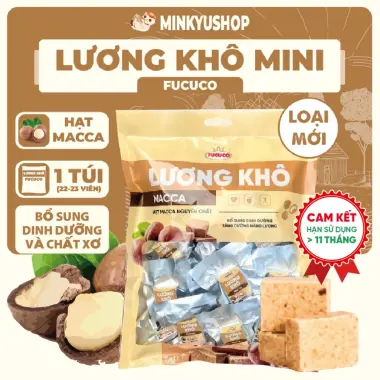 Lương Khô Fucuco 13 Vị Ăn Kiêng Tiện Lợi 370g - Giảm Cân Chỉ 50k 17 Lương Khô Fucuco 13 Vị Ăn Kiêng Tiện Lợi 370g - Giảm Cân Chỉ 50k 17