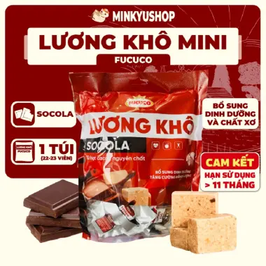 Lương Khô Fucuco 13 Vị Ăn Kiêng Tiện Lợi 370g - Giảm Cân Chỉ 50k 19 Lương Khô Fucuco 13 Vị Ăn Kiêng Tiện Lợi 370g - Giảm Cân Chỉ 50k 19