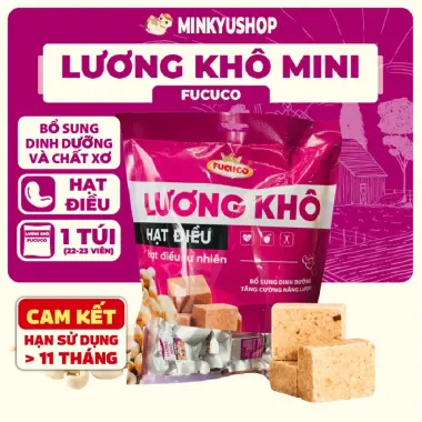 Lương Khô Fucuco 13 Vị Ăn Kiêng Tiện Lợi 370g - Giảm Cân Chỉ 50k 21 Lương Khô Fucuco 13 Vị Ăn Kiêng Tiện Lợi 370g - Giảm Cân Chỉ 50k 21