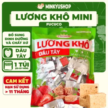 Lương Khô Fucuco 13 Vị Ăn Kiêng Tiện Lợi 370g - Giảm Cân Chỉ 50k 26 Lương Khô Fucuco 13 Vị Ăn Kiêng Tiện Lợi 370g - Giảm Cân Chỉ 50k 26