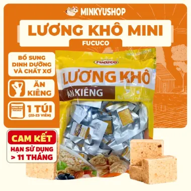 Lương Khô Fucuco 13 Vị Ăn Kiêng Tiện Lợi 370g - Giảm Cân Chỉ 50k 27 Lương Khô Fucuco 13 Vị Ăn Kiêng Tiện Lợi 370g - Giảm Cân Chỉ 50k 27