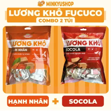 Lương Khô Fucuco 13 Vị Ăn Kiêng Tiện Lợi 370g - Giảm Cân Chỉ 50k 33 Lương Khô Fucuco 13 Vị Ăn Kiêng Tiện Lợi 370g - Giảm Cân Chỉ 50k 33