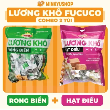 Lương Khô Fucuco 13 Vị Ăn Kiêng Tiện Lợi 370g - Giảm Cân Chỉ 50k 38 Lương Khô Fucuco 13 Vị Ăn Kiêng Tiện Lợi 370g - Giảm Cân Chỉ 50k 38