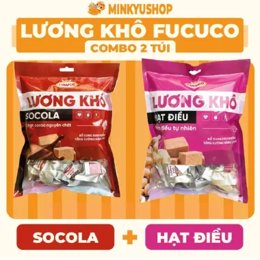 Lương Khô Fucuco 13 Vị Ăn Kiêng Tiện Lợi 370g - Giảm Cân Chỉ 50k 39 Lương Khô Fucuco 13 Vị Ăn Kiêng Tiện Lợi 370g - Giảm Cân Chỉ 50k 39