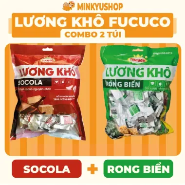 Lương Khô Fucuco 13 Vị Ăn Kiêng Tiện Lợi 370g - Giảm Cân Chỉ 50k 40 Lương Khô Fucuco 13 Vị Ăn Kiêng Tiện Lợi 370g - Giảm Cân Chỉ 50k 40