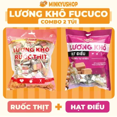 Lương Khô Fucuco 13 Vị Ăn Kiêng Tiện Lợi 370g - Giảm Cân Chỉ 50k 43 Lương Khô Fucuco 13 Vị Ăn Kiêng Tiện Lợi 370g - Giảm Cân Chỉ 50k 43