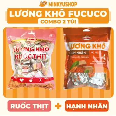 Lương Khô Fucuco 13 Vị Ăn Kiêng Tiện Lợi 370g - Giảm Cân Chỉ 50k 44 Lương Khô Fucuco 13 Vị Ăn Kiêng Tiện Lợi 370g - Giảm Cân Chỉ 50k 44