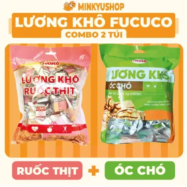 Lương Khô Fucuco 13 Vị Ăn Kiêng Tiện Lợi 370g - Giảm Cân Chỉ 50k 46 Lương Khô Fucuco 13 Vị Ăn Kiêng Tiện Lợi 370g - Giảm Cân Chỉ 50k 46