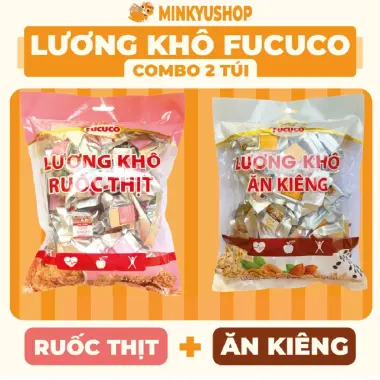 Lương Khô Fucuco 13 Vị Ăn Kiêng Tiện Lợi 370g - Giảm Cân Chỉ 50k 47 Lương Khô Fucuco 13 Vị Ăn Kiêng Tiện Lợi 370g - Giảm Cân Chỉ 50k 47