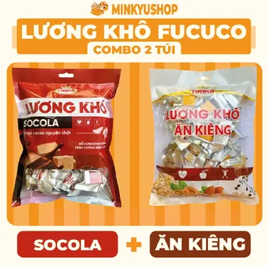 Lương Khô Fucuco 13 Vị Ăn Kiêng Tiện Lợi 370g - Giảm Cân Chỉ 50k 49 Lương Khô Fucuco 13 Vị Ăn Kiêng Tiện Lợi 370g - Giảm Cân Chỉ 50k 49