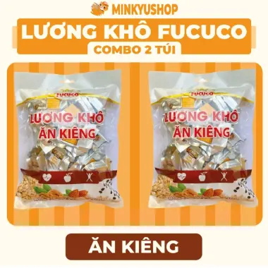 Lương Khô Fucuco 13 Vị Ăn Kiêng Tiện Lợi 370g - Giảm Cân Chỉ 50k 54 Lương Khô Fucuco 13 Vị Ăn Kiêng Tiện Lợi 370g - Giảm Cân Chỉ 50k 54