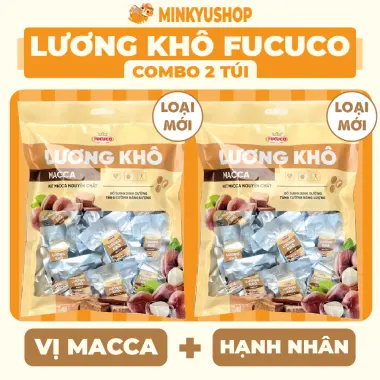 Lương Khô Fucuco 13 Vị Ăn Kiêng Tiện Lợi 370g - Giảm Cân Chỉ 50k 58 Lương Khô Fucuco 13 Vị Ăn Kiêng Tiện Lợi 370g - Giảm Cân Chỉ 50k 58