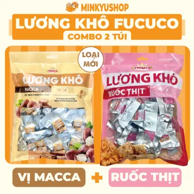 Lương Khô Fucuco 13 Vị Ăn Kiêng Tiện Lợi 370g - Giảm Cân Chỉ 50k 68 Lương Khô Fucuco 13 Vị Ăn Kiêng Tiện Lợi 370g - Giảm Cân Chỉ 50k 68