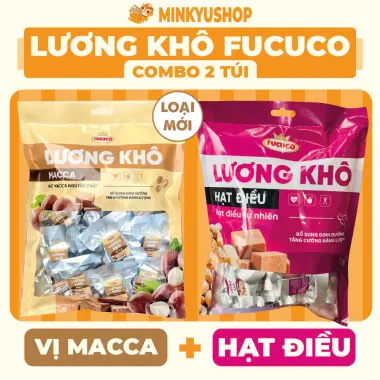 Lương Khô Fucuco 13 Vị Ăn Kiêng Tiện Lợi 370g - Giảm Cân Chỉ 50k 72 Lương Khô Fucuco 13 Vị Ăn Kiêng Tiện Lợi 370g - Giảm Cân Chỉ 50k 72