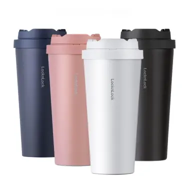 Ly giữ nhiệt LocknLock 550ml mở nắp một chạm - Giảm 159k, giữ nhiệt lâu, đa màu 2 Ly giữ nhiệt LocknLock 550ml mở nắp một chạm - Giảm 159k, giữ nhiệt lâu, đa màu 2