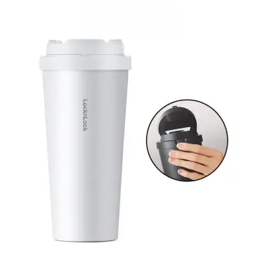 Ly giữ nhiệt LocknLock 550ml mở nắp một chạm - Giảm 159k, giữ nhiệt lâu, đa màu
