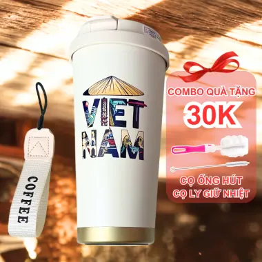 Ly giữ nhiệt NAFI tráng sứ cao cấp 520ml inox 316 tặng ống hút - Giảm giá còn 169k 11