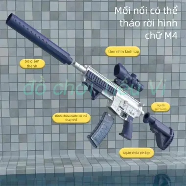 M416 Súng Nước Điện Xanh Hồng Súng Nước Bắn Nước Lễ Hội Bé Trai Bé Gái Đồ Chơi Trẻ Em Hoàn Toàn Tự Động Nổ Xịt Nước KN0H 7 M416 Súng Nước Điện Xanh Hồng Súng Nước Bắn Nước Lễ Hội Bé Trai Bé Gái Đồ Chơi Trẻ Em Hoàn Toàn Tự Động Nổ Xịt Nước KN0H 7