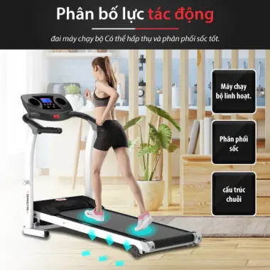 Mall-BG Máy chạy bộ điện gấp gọn tiện lợi tiện ích với không gian nhỏ mẫu M2 Tốc độ tối đa 12km/h 10