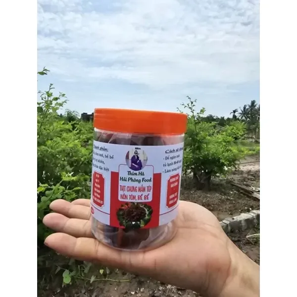 Hình ảnh sản phẩm Mắm Tép Chưng Thịt Tôm Bề Bề Thím Hà Hải Phòng 500g Giảm Giá 199k
