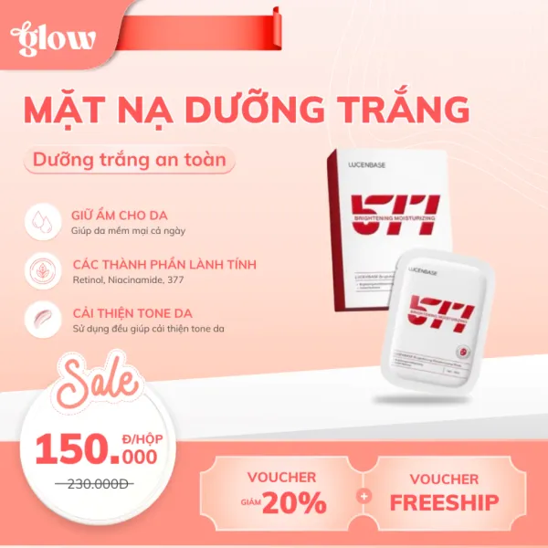 Mặt nạ Lucenbase 577: Các thành phần chính và cách chúng hỗ trợ da nhờn, mụn