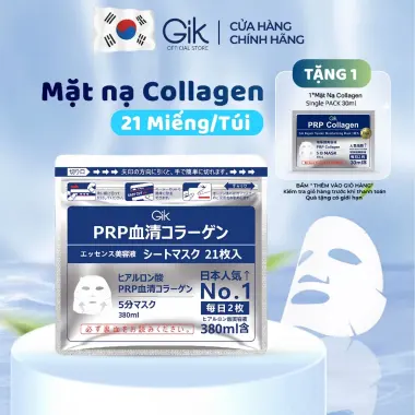 Mặt Nạ PRP Collagen GIK B3 B5 Trắng Da Cấp Ẩm Phục Hồi Làn Da Giảm Giá 155000đ 10 Mặt Nạ PRP Collagen GIK B3 B5 Trắng Da Cấp Ẩm Phục Hồi Làn Da Giảm Giá 155000đ 10