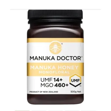 Mật Ong Manuka Doctor MGO 460+ Giảm Ho, Ăn Ngon, Ngủ Ngon 500g - Khuyến Mãi 8-12% 11