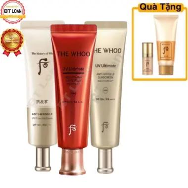 [ Mẫu Mới ] Kem chống nắng chống nhăn đông y whoo vàng Jin Hea Yoon Sun Wrinkle Sun SPF 50+/PA++++ 2