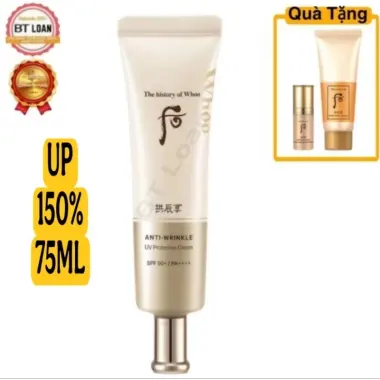 [ Mẫu Mới ] Kem chống nắng chống nhăn đông y whoo vàng Jin Hea Yoon Sun Wrinkle Sun SPF 50+/PA++++ 9
