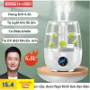 Máy Tạo Ẩm Không Khí Đa Năng 5L Giá Rẻ - Phun Sương Siêu Âm & Tinh Dầu Cho Phòng Ngủ Văn Phòng 3