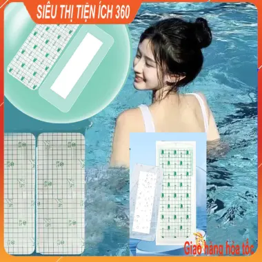 Miếng dán bảo vệ vết thương chống thấm nước PU dùng khi tắm, bơi ngâm mình trong nước BEITE AGOGO 2