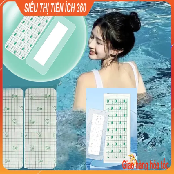 Hình ảnh sản phẩm Miếng dán bảo vệ vết thương chống thấm nước PU dùng khi tắm, bơi ngâm mình trong nước BEITE AGOGO